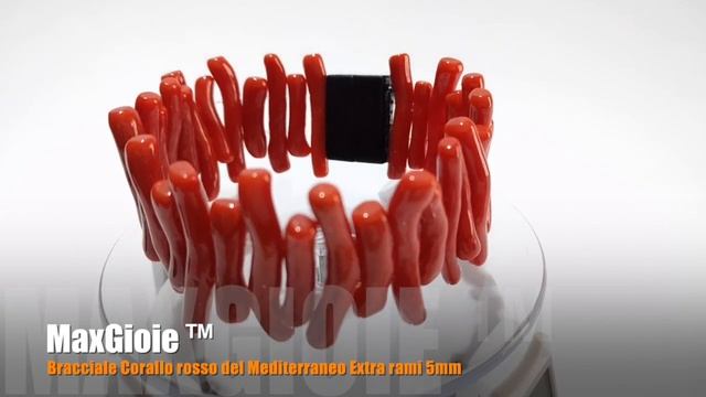 Bracciale Corallo rosso del Mediterraneo Extra rami 5mm смотреть онлайн