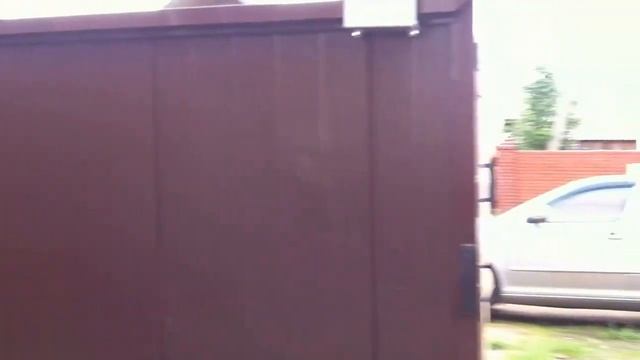 Монтаж откатных ворот и калитки Алютех смотреть онлайн