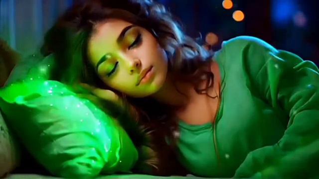 Relaxing music 💚with beautiful girl stress🌿 relief✨ смотреть онлайн