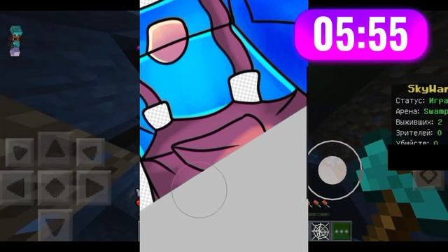 НАРИСОВАЛ МАЙНКРАФТ АВУ ЗА 15 , 30 , 60 МИНУТ + слив скетча ! Bedrock ( Мкпе) | Effect смотреть онлайн