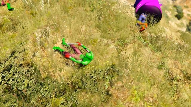 GTA 5 Spiderman Vs Minions Ragdolls Episode 4 (Euphoria Physics Showcase) смотреть онлайн