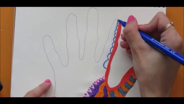 Рисуем вместе пальчики онлайн! Художник Дарья Галенко-Ярошевская#happy #drawing #drivingfails смотреть онлайн