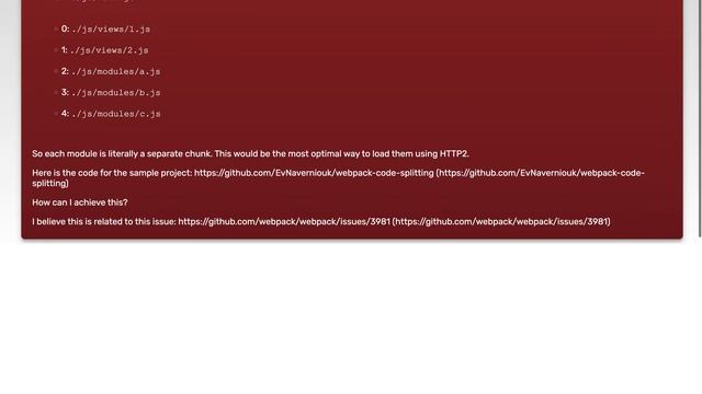 How to control chunking of shared code using `import()` chunks (Webpack 2.2) смотреть онлайн