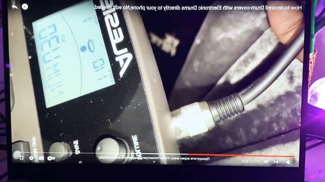 Как записать барабаны сразу на телефон? Подводные камни переходников и кто такой iRig смотреть онлайн