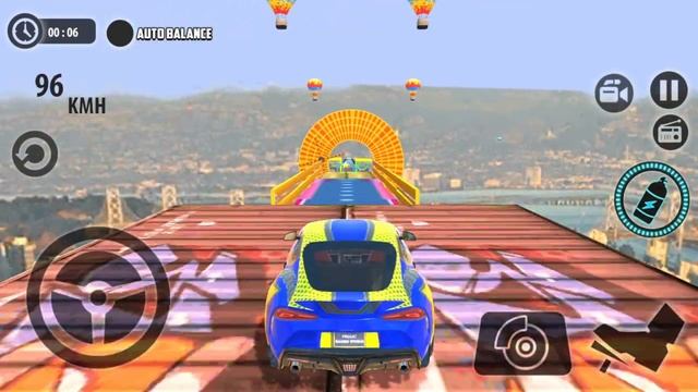 Impossible Car? Crazy Ramp Car Stunt Master 3D - New Sport Car Unlocked - All Vehicles Unlocked Gam смотреть онлайн