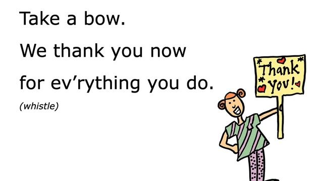 Thank You Teachers Thank You