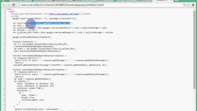 7prediction - polynomial trend (over 6th degree) generated using Java Script & an open Google sheet смотреть онлайн