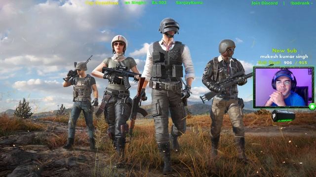 [Live] Pubg PC Sunday Stream | Giveaway Announcement | Road to 1k | BadShank Gaming смотреть онлайн