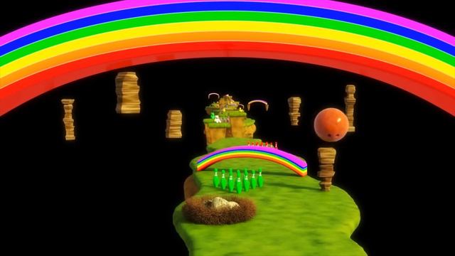 Bowling Ball & Rainbow Adventure - Learn Colors, Shapes Numbers For Kids Fun with Binkie TV смотреть онлайн