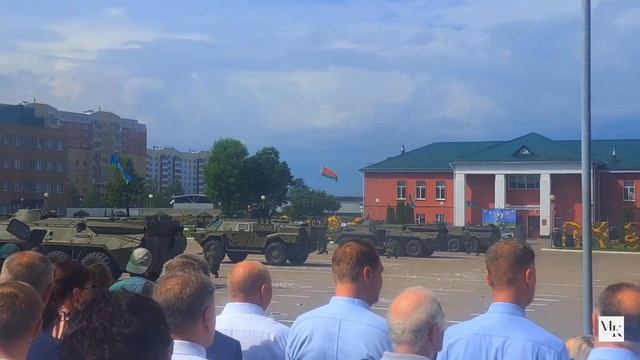 День ВДВ: Праздник с 103-й отдельной гвардейской воздушно-десантной бригадой в г. Витебск 2023 смотреть онлайн