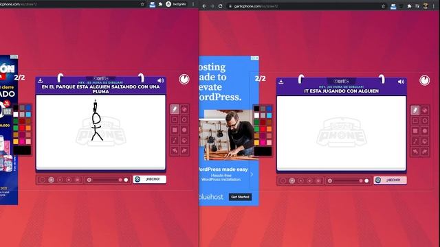Juega al TELÉFONO ROTO online con Gartic Phone - Pinta y Juega con AMIGOS смотреть онлайн