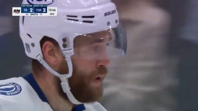 Ilya Mikheyev's pass on Nylander's goal vs Lightning in game 5 (2022) смотреть онлайн