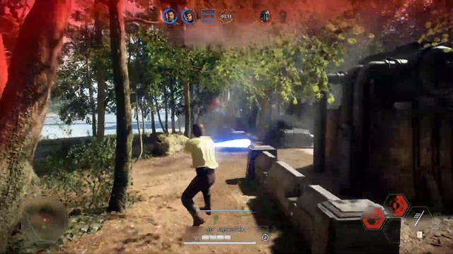 ДВА ДЖЕДАЯ В ДАЛЁКОЙ ДАЛЁКОЙ ГАЛАКТИКЕ! ИГРАЕМ С БРАТИШКОЙ В STAR WARS:BATTLEFRONT #2 смотреть онлайн