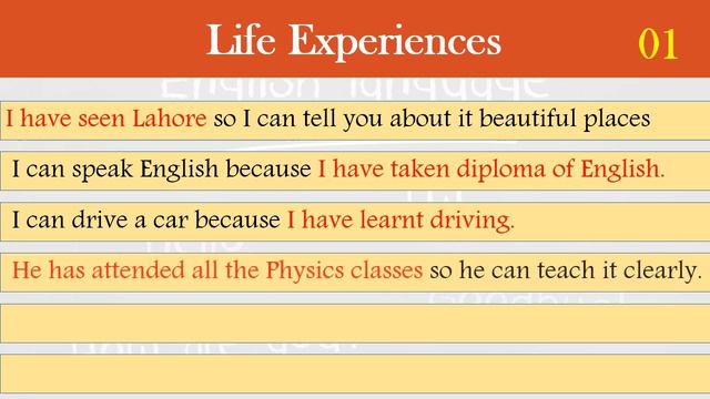 Life Experience by using Present Perfect Tense, Can "modal verb" | Beginner level | My English Worl смотреть онлайн