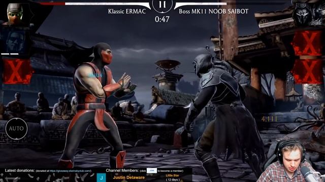 MK Mobile. Battle 80 is EASY! Fatal Sorcerer's Tower Gameplay. смотреть онлайн