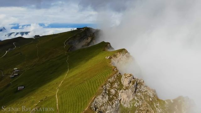 The Alps 4K - Scenic Relaxation Film With Calming Music смотреть онлайн