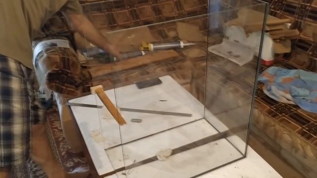 Как склеить аквариум в домашних условиях? Заключительная часть. смотреть онлайн