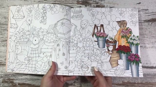 Моя коллекция раскрасок антистресс и обзор готовых иллюстраций. Часть 1. My Coloring Book Collectio