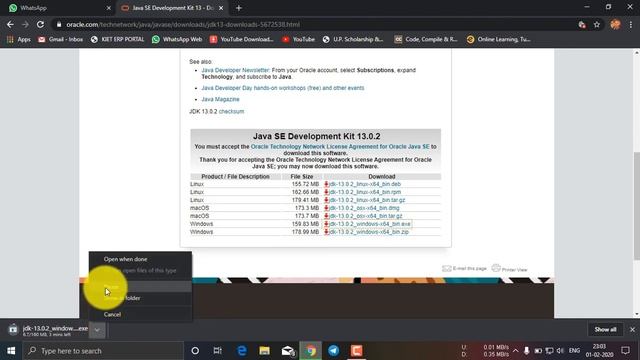 How to Install JAVA JDK and set the Environment Variable Path for JDK and enable it. смотреть онлайн