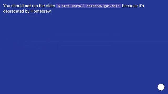 How to install Meld with Homebrew on Mac OSX? смотреть онлайн