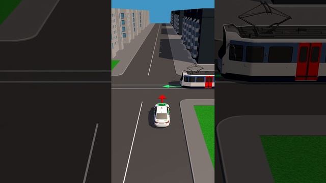 УЧИМ ПДД #101 Почему трамвай имеет приоритет смотреть онлайн