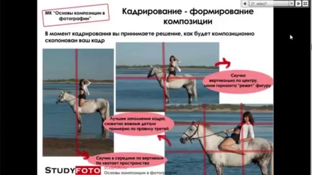 Урок 8 - Кадрирование и формирование композиции смотреть онлайн