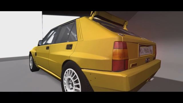 BeamNG.drive - Lancia Delta Integrale Evo II Testing смотреть онлайн