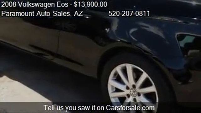 2008 Volkswagen Eos Turbo - for sale in Tucson, AZ 85705 смотреть онлайн