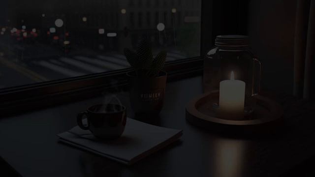 Дождливая февральская ночь в кафе мягким фортепиано Джазовая музыка для отдыха, учебы, работы и сна смотреть онлайн