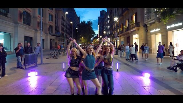 [KPOP IN PUBLIC] (G)I-DLE ((여자)아이들) _ QUEENCARD | Dance Cover by EST CREW from Barcelona смотреть онлайн