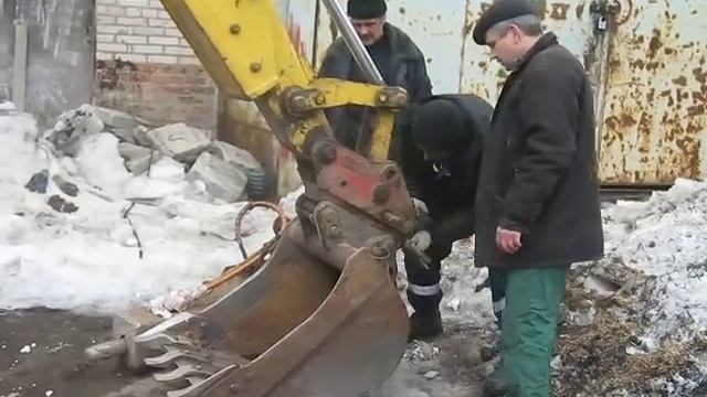 Съем ковша