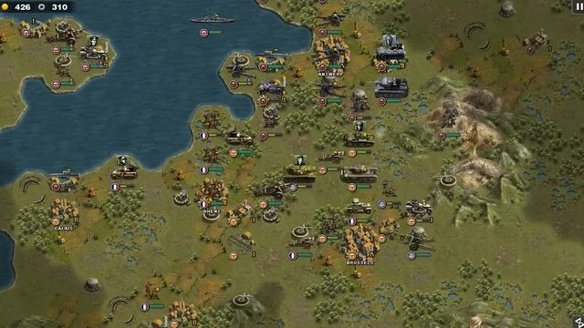 Glory of Generals walkthrough - Western Front (Allies): Operation Market Garden смотреть онлайн