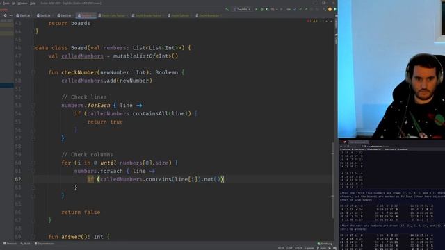Advent of Code 2021 in Kotlin - Part 2 - Day 4 смотреть онлайн