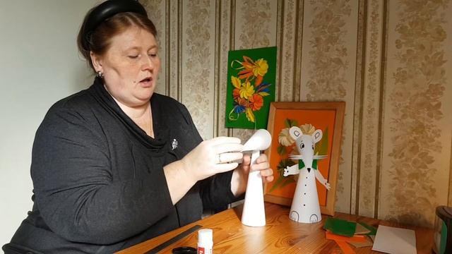 Ирина Мартынова | Бумагопластика. "Мышка" смотреть онлайн