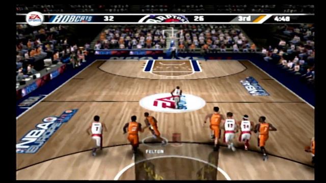 NBA Live 07 Raptors vs Bobcats смотреть онлайн