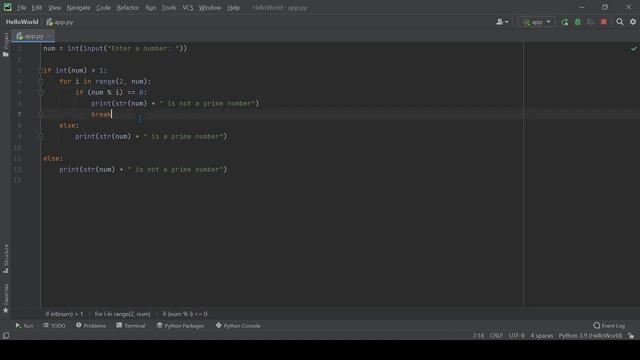 Prime Number Checker On Python смотреть онлайн
