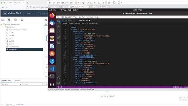 Create VM using Ansible and Playbook смотреть онлайн