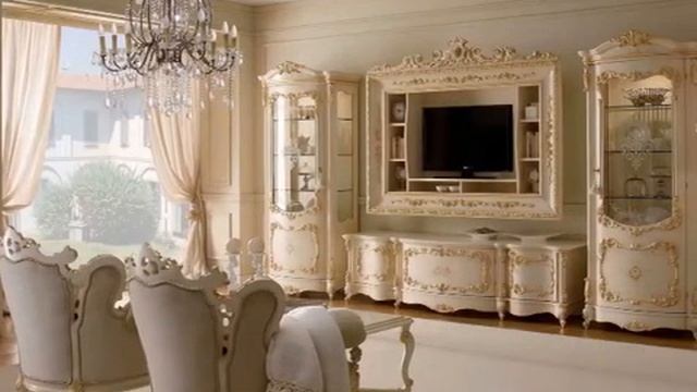 Красивая мебель для гостиной. смотреть онлайн