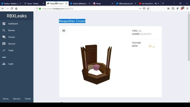 New Neapolitan Crown | Roblox смотреть онлайн