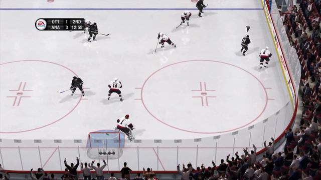 NHL 08 Xbox 360 Gameplay - Ottawa Senators vs Anaheim Ducks смотреть онлайн