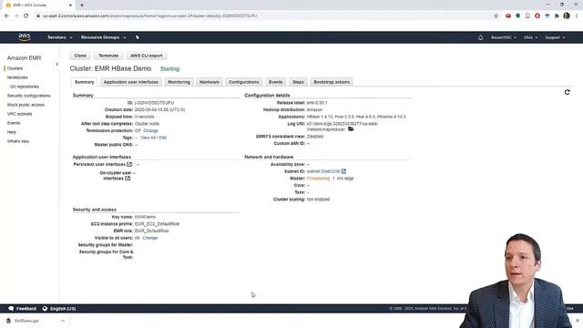 Tutorial - Configuring HBase using Amazon EMR смотреть онлайн