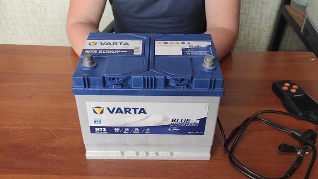 Огляд акумулятора Varta Blue Dynamic EFB N72 72Ah 760A JR+ смотреть онлайн