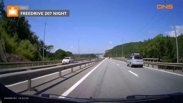 Образец видеозаписи Digma FreeDrive 207 / Video sample DVR Digma FreeDrive 207 смотреть онлайн