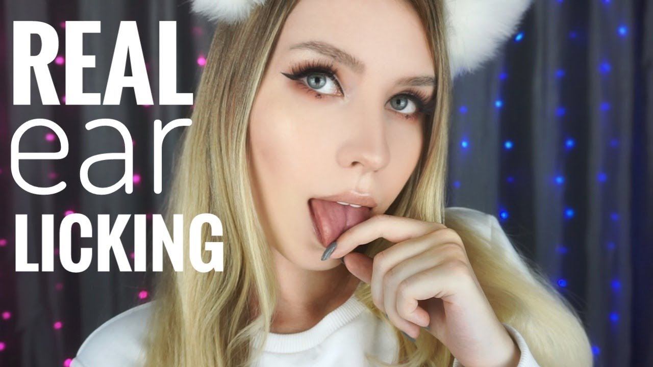REALISTIC EAR LICKING ASMR | АСМР Ликинг Ушек смотреть онлайн