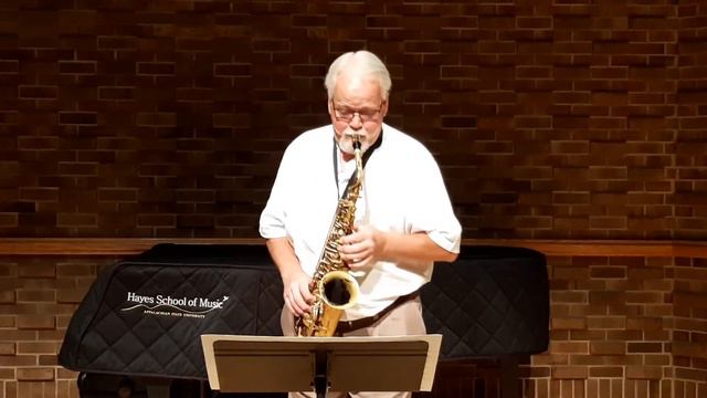 All State Band High School (9-10) Saxophone Solo - “Audition Solo 2B” смотреть онлайн