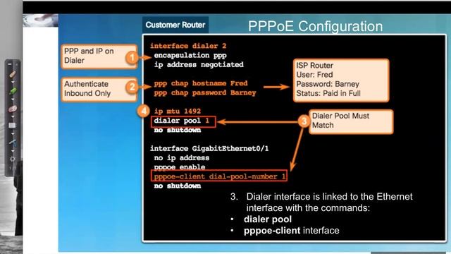 Introduction to PPPoE and Configuring PPPoE смотреть онлайн
