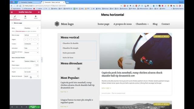 Module menu et le responsive avec #ElementorPro (tuto complet) смотреть онлайн