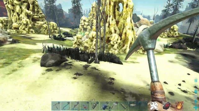 ARK: Fjordur | Charcoal Trees Location | BEST Spot To Farm! смотреть онлайн