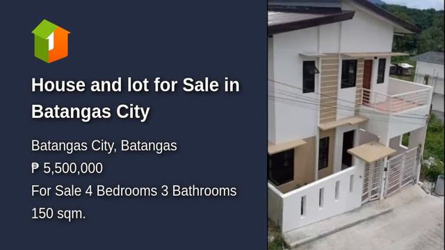House and lot for Sale in Batangas City смотреть онлайн