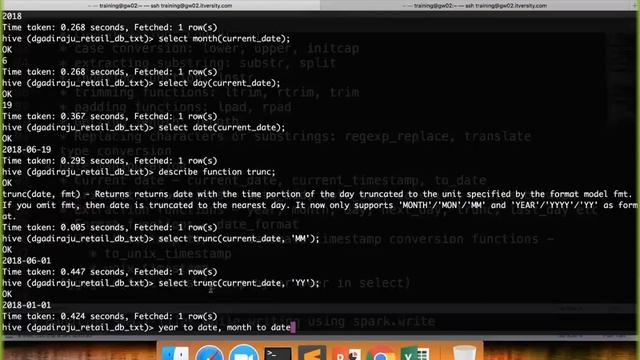 Hive Functions - Extracting Information from Dates смотреть онлайн